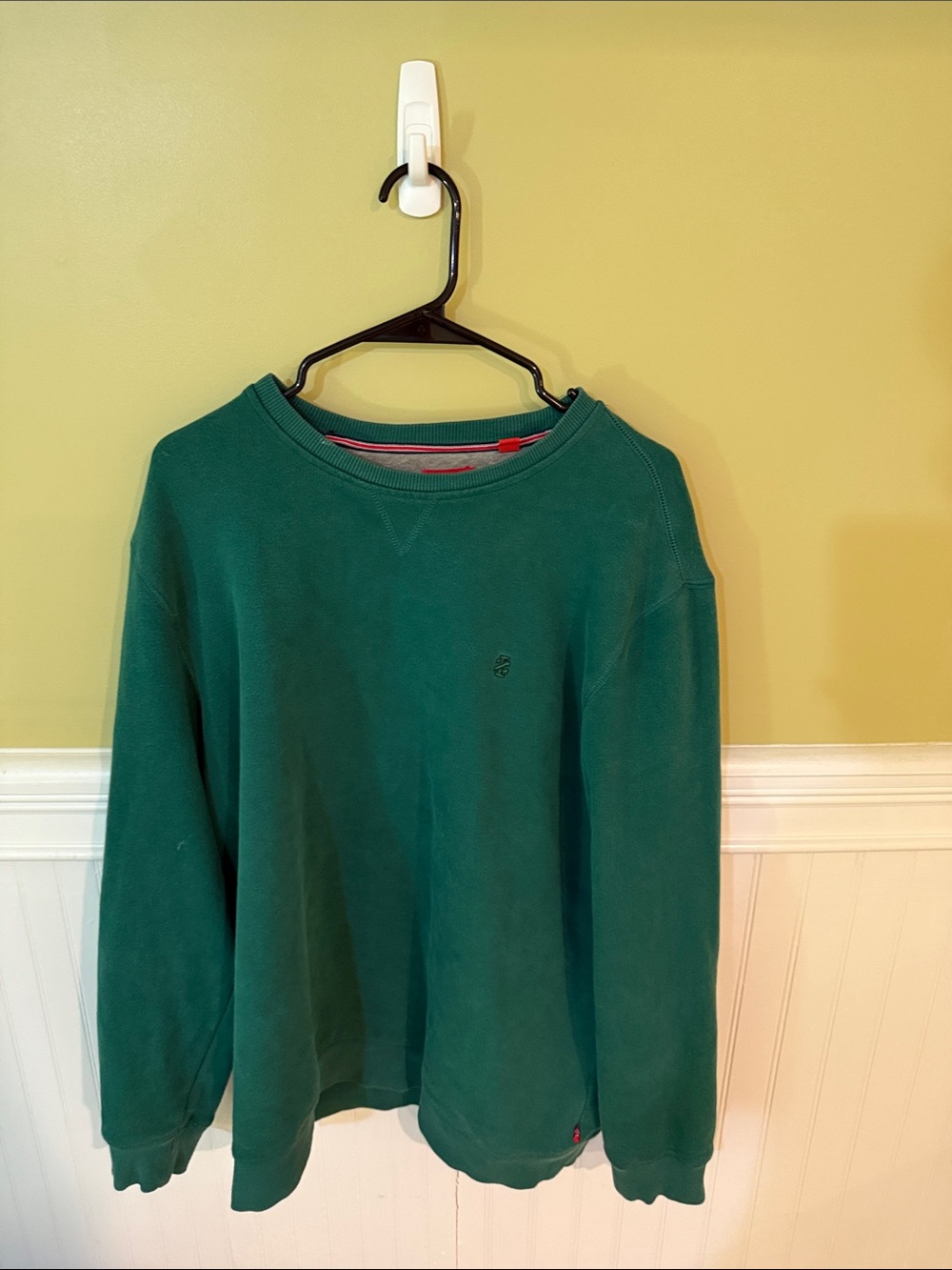 Green Men's Size L Izod Crewneck Sweatshirt